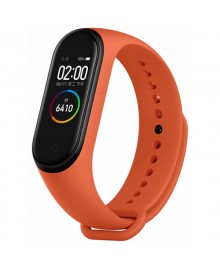 Фитнес-браслет с дисплеем и пульсометром MIBand 4 ORANGE